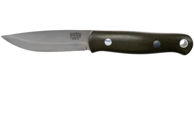 Bark River Bushcrafter LT CPM 3V, Black Canvas Micarta 3 Bark River Bushcrafter LT CPM 3V, Black Canvas Micarta