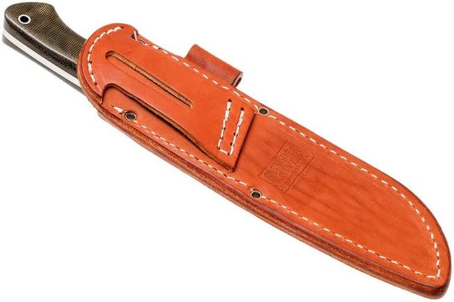 Bark River Aurora 3V, Green Canvas Micarta Bushcraft Knife 11 Bark River Aurora 3V, Green Canvas Micarta Bushcraft Knife - Image 9