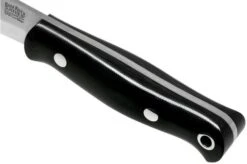 Bark River Bushcrafter CPM CruWear, Black Canvas Micarta, Bushcraft Knife -Chic Knife Store BRK06 165BCM 05 bark river knives