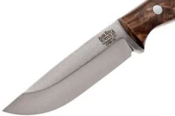 Bark River Gunny Scandi CPM 3V, American Walnut, Brown Sheath 12 Bark River Gunny Scandi CPM 3V, American Walnut, Brown Sheath -Chic Knife Store BRK07 024AMW 03 bark river brk07 024gamw 03