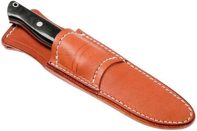 Bark River Gunny Hunter CPM 3V, Black Canvas Micarta, Jimped 9 Bark River Gunny Hunter CPM 3V, Black Canvas Micarta, Jimped - Image 7