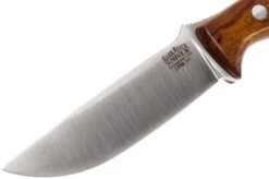 Bark River Gunny CPM 3V, Desert Ironwood, Brown Sheath -Chic Knife Store BRK07 025DIW 03 bark river brk07 025diw 03