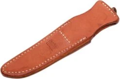 Bark River Gunny CPM 3V, Desert Ironwood, Brown Sheath -Chic Knife Store BRK07 025DIW 08 bark river brk07 025diw 08
