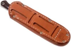 Bark River Bravo EDC CPM 3V Rampless, Burgundy Canvas Micarta Bushcraft Knife -Chic Knife Store BRK07 027RCMR 07 bark river knives