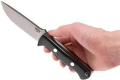 Bark River Bravo 1 A2, Black Canvas Micarta, Brown Sheath 13 Bark River Bravo 1 A2, Black Canvas Micarta, Brown Sheath -Chic Knife Store BRK07 111BRKC 06 bark river brk07 111brkc 06