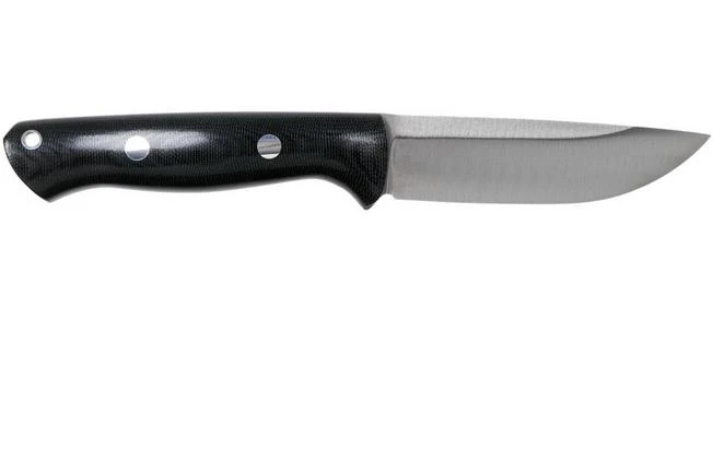 Bark River Bravo 1 A2 Black Canvas Micarta Rampless Bushcraft Knife 4 Bark River Bravo 1 A2 Black Canvas Micarta Rampless Bushcraft Knife - Image 2