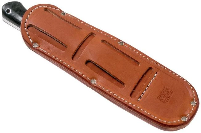 Bark River Bravo 1 A2 Black Canvas Micarta Rampless Bushcraft Knife 9 Bark River Bravo 1 A2 Black Canvas Micarta Rampless Bushcraft Knife - Image 7