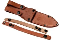 Bark River Bravo 1 LT Hunter CPM 3V, Black Canvas Micarta, Brown Sheath 17 Bark River Bravo 1 LT Hunter CPM 3V, Black Canvas Micarta, Brown Sheath -Chic Knife Store BRK07 121BRKC 08 bark river knives