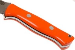 Bark River Bravo 1 LT CPM 3V, Blaze Orange G10, Black Liners, Black Sheath -Chic Knife Store BRK07 126ORG 04 bark river brk07 126org 04