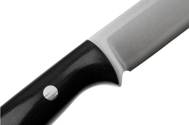 Bark River Bravo 1 Cru-Wear, Rampless, Black Canvas Micarta, Bushcraft Knife 7 Bark River Bravo 1 Cru-Wear, Rampless, Black Canvas Micarta, Bushcraft Knife - Image 5