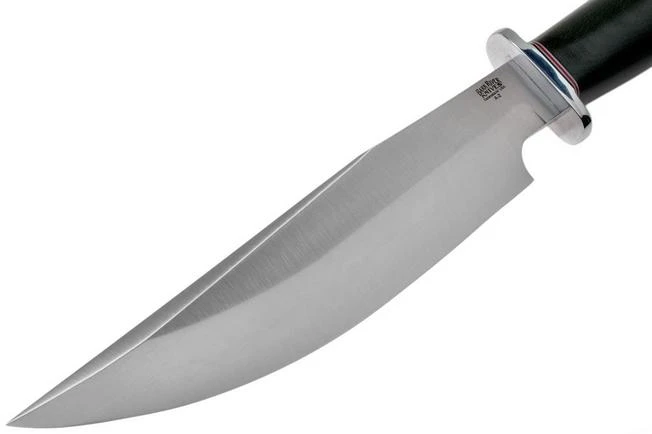 Bark River Highwayman III A2 Black Canvas Micarta Bowie Knife 5 Bark River Highwayman III A2 Black Canvas Micarta Bowie Knife - Image 3