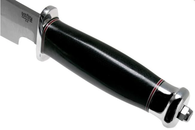 Bark River Highwayman III A2 Black Canvas Micarta Bowie Knife 7 Bark River Highwayman III A2 Black Canvas Micarta Bowie Knife - Image 5