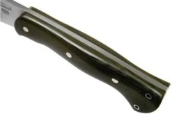 Bark River JX5 Vengeful 1 CPM 3V Green Canvas Micarta Machete -Chic Knife Store BRK10 123GCM 05 bark river knives