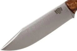 Bark River Sahara Hunter A2, Chechen Burl, Brown Sheath 12 Bark River Sahara Hunter A2, Chechen Burl, Brown Sheath -Chic Knife Store BRK12 115CBRK1 03 bark river brk12 115cbrk1 03