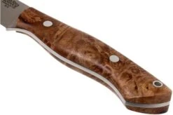 Bark River Sahara Hunter A2, Chechen Burl, Brown Sheath 13 Bark River Sahara Hunter A2, Chechen Burl, Brown Sheath -Chic Knife Store BRK12 115CBRK1 04 bark river brk12 115cbrk1 04