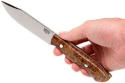 Bark River Sahara Hunter A2, Chechen Burl, Brown Sheath 15 Bark River Sahara Hunter A2, Chechen Burl, Brown Sheath -Chic Knife Store BRK12 115CBRK1 06 bark river brk12 115cbrk1 06