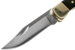 Buck 110 Folding Hunter, With Finger Grooves -Chic Knife Store BUCK0110BRSFG B 03 buck v201907