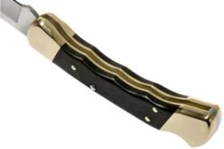 Buck 110 Folding Hunter, With Finger Grooves -Chic Knife Store BUCK0110BRSFG B 05 buck v201907