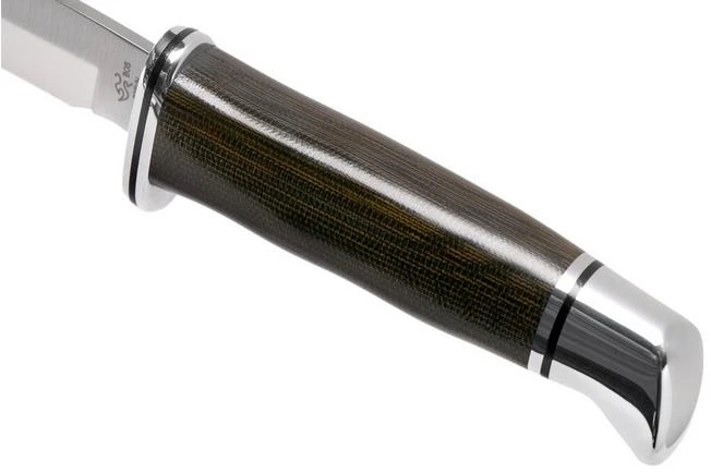 Buck 105GRS1 Pathfinder Pro Green Micarta Hunting Knife 7 Buck 105GRS1 Pathfinder Pro Green Micarta Hunting Knife - Image 5