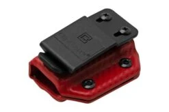 Clip And Carry Kydex Sheath Leatherman Charge Plus, Carbon Fiber Red LCHARGE-CF-RED Belt Holster -Chic Knife Store CALCHARGE CF RED 03 clipandcarry