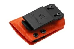 Clip And Carry Kydex Sheath Leatherman Raptor, Carbon Fiber Orange LRAPTOR-CF-ORNG Belt Holster -Chic Knife Store CALRAPTOR CF ORNG 03 clipandcarry