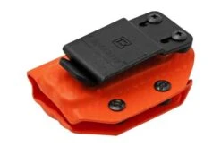 Clip And Carry Kydex Sheath Leatherman Surge, Carbon Fiber Orange LSURGE-CF-ORNG Belt Holster -Chic Knife Store CALSURGE CF ORNG 03 clipandcarry