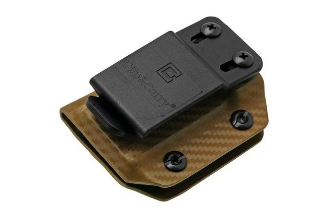 Clip And Carry Kydex Sheath SOG Powerlock, Carbon Fiber Brown SPWRLK-CF-BRN Belt Holster 5 Clip And Carry Kydex Sheath SOG Powerlock, Carbon Fiber Brown SPWRLK-CF-BRN Belt Holster - Image 3