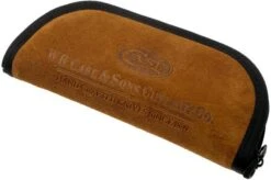 Case HT Trapper, Brown Bone, 154CM, Peach Seed Jig, 10774, TB622021 Pocket Knife, Tony Bose Design -Chic Knife Store CE10774 05 case