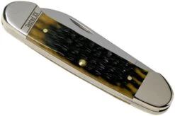 Case Canoe Olive Green Bone, Russell Jig, 13286, 62131 SS Pocket Knife 9 Case Canoe Olive Green Bone, Russell Jig, 13286, 62131 SS Pocket Knife -Chic Knife Store CE13286 04 case