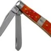 Case Mini Trapper Tequila Sunrise Bone, Standard Jig 14482, 6207 SS Pocket Knife -Chic Knife Store CE14482 01 case