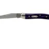 Case Knives Small Texas Toothpick Wicked Purple Smooth Kirinite, 17333, 1010096 SS Pocket Knife -Chic Knife Store CE17333 01 case
