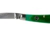 Case Swayback Clover Green Bone, Sawcut Jig, 23212, TB61117 SS Pocket Knife -Chic Knife Store CE23212 01 case