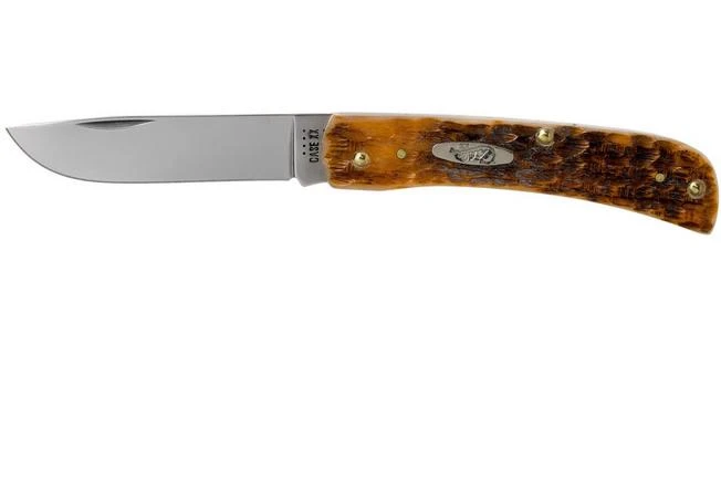 Case Sod Buster Jr Amber Jigged Bone, 30092, 6137 CV Pocket Knife 3 Case Sod Buster Jr Amber Jigged Bone, 30092, 6137 CV Pocket Knife