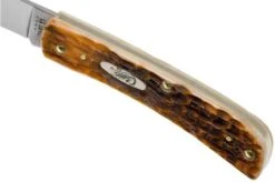 Case Sod Buster Jr Amber Jigged Bone, 30092, 6137 CV Pocket Knife 15 Case Sod Buster Jr Amber Jigged Bone, 30092, 6137 CV Pocket Knife -Chic Knife Store CE30092 07 case