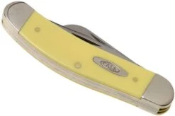 Case Medium Sowbelly Yellow Synthetic 30118, TB3339 CV Pocket Knife 9 Case Medium Sowbelly Yellow Synthetic 30118, TB3339 CV Pocket Knife -Chic Knife Store CE30118 04 case