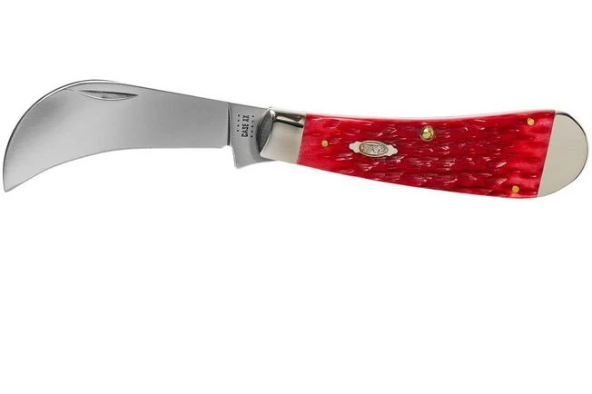 Case Hawkbill Pruner Dark Red Bone, Peach Seed Jig, 31956, 61011 CV Pocket Knife 3 Case Hawkbill Pruner Dark Red Bone, Peach Seed Jig, 31956, 61011 CV Pocket Knife