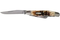 Case Medium Stockman Amber Jigged Bone, 00042, 6318 SS Pocket Knife -Chic Knife Store CE42 02 case ce42 02