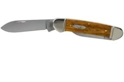 Case Canoe Antique Smooth Bone 58198, 62131 SS Pocket Knife 9 Case Canoe Antique Smooth Bone 58198, 62131 SS Pocket Knife -Chic Knife Store CE58198 03 case