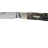 Case Tribal Lock Pocket Worn Grey Bone, Crandall Jig, 58411, TB612010L CV Pocket Knife -Chic Knife Store CE58411 01 case knives