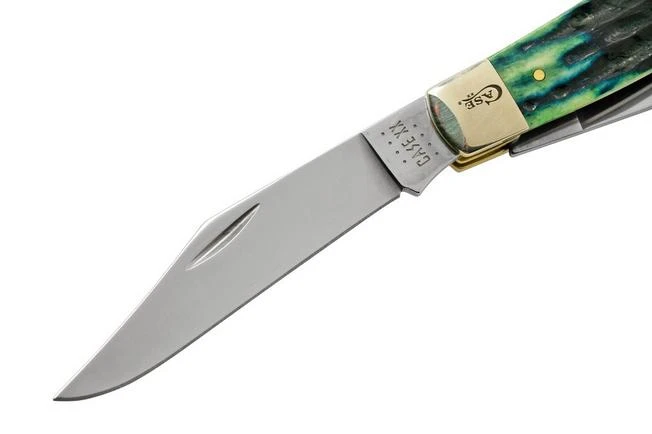 Case Jig Large Stockman, Hunter Green Bone, Deep Canyon, 75833, 6375 SS, Pocket Knife 5 Case Jig Large Stockman, Hunter Green Bone, Deep Canyon, 75833, 6375 SS, Pocket Knife - Image 3
