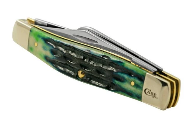 Case Jig Large Stockman, Hunter Green Bone, Deep Canyon, 75833, 6375 SS, Pocket Knife 9 Case Jig Large Stockman, Hunter Green Bone, Deep Canyon, 75833, 6375 SS, Pocket Knife - Image 7