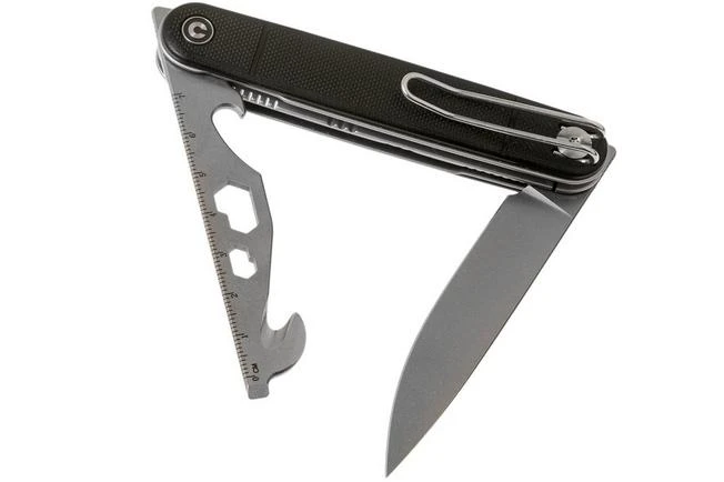 Civivi Crit C20014F-1 Crit Black G10 Pocket Knife 4 Civivi Crit C20014F-1 Crit Black G10 Pocket Knife - Image 2