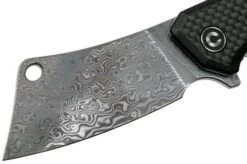 Civivi Mini Mastodon C2011DS-1 Damascus, Carbon Fibre & Black G10 Pocket Knife -Chic Knife Store CIC2011DS 1 03 civivi