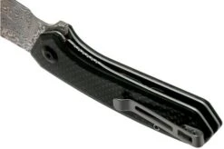 Civivi Mini Mastodon C2011DS-1 Damascus, Carbon Fibre & Black G10 Pocket Knife -Chic Knife Store CIC2011DS 1 05 civivi