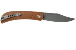 Civivi Appalachian Drifter C2015A Brown Micarta Gentleman's Knife -Chic Knife Store CIC2015A 02 civivi