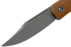 Civivi Appalachian Drifter C2015A Brown Micarta Gentleman's Knife -Chic Knife Store CIC2015A 03 civivi