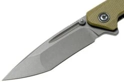 Civivi Keen Nadder C2021C Olive Micarta Pocket Knife -Chic Knife Store CIC2021C 03 civivi