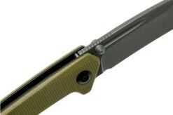 Civivi Keen Nadder C2021C Olive Micarta Pocket Knife -Chic Knife Store CIC2021C 06 civivi