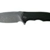 Civivi Praxis C803DS Damascus, Black G10 Pocket Knife -Chic Knife Store CIC803DS 01 civivi