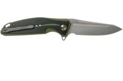 Civivi Statera C901B Carbon Fibre & Green G10 Pocket Knife -Chic Knife Store CIC901B 02 civivi